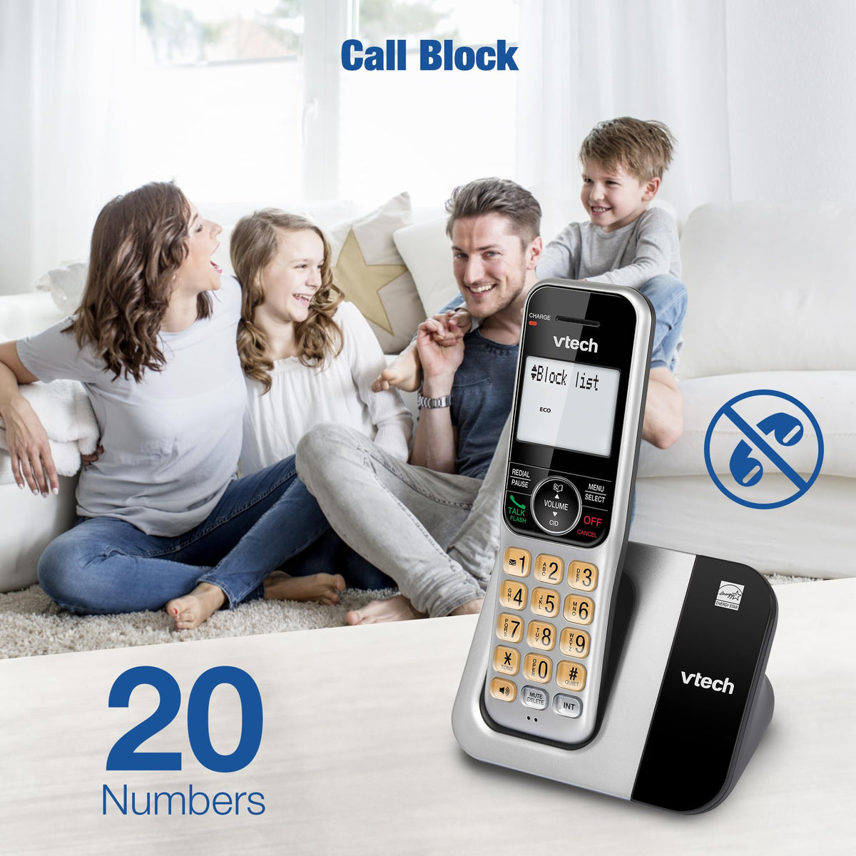 Cordless Phone System with Call Block I56583