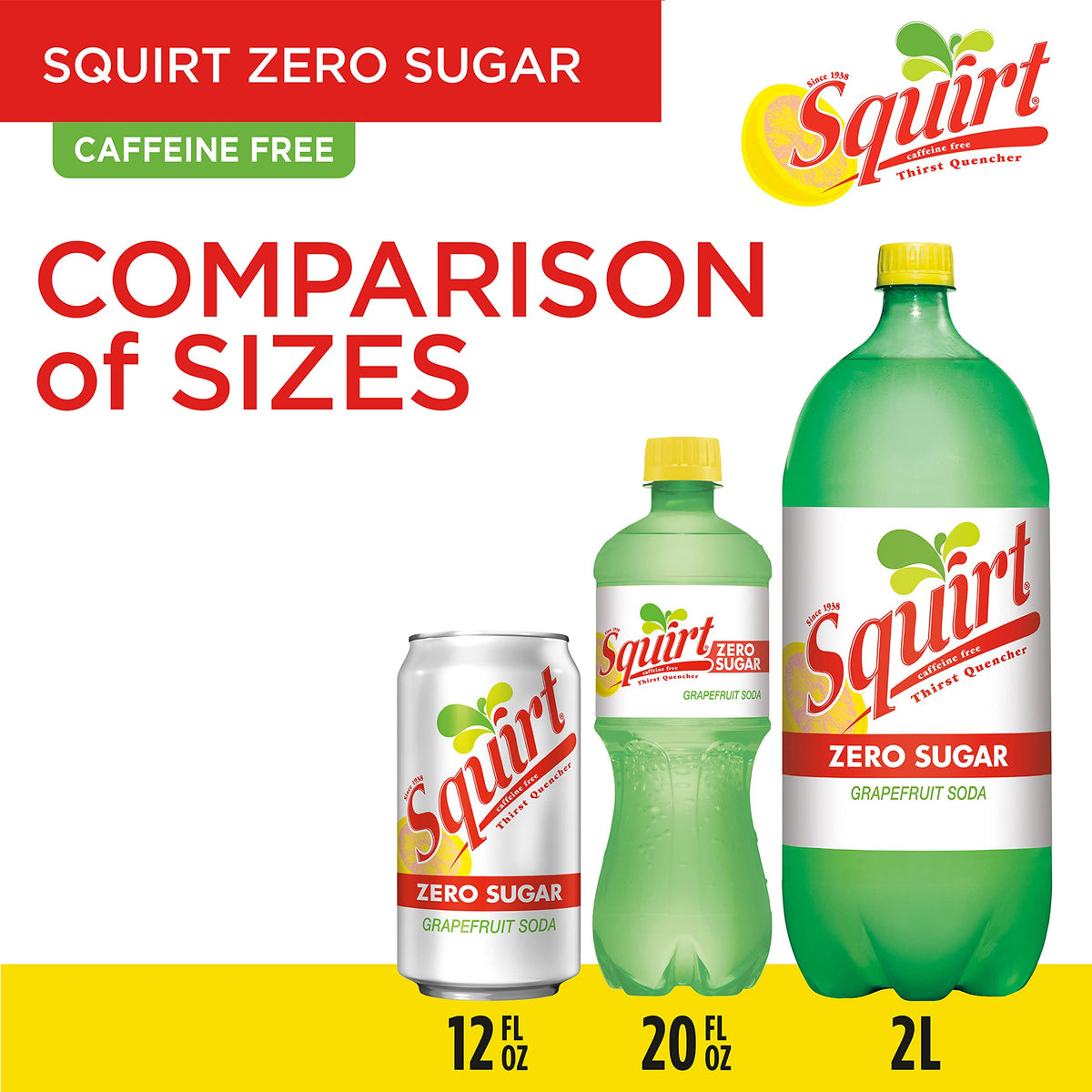Zero Sugar Grapefruit Soda, 12 fl oz cans, 12 pack F93200