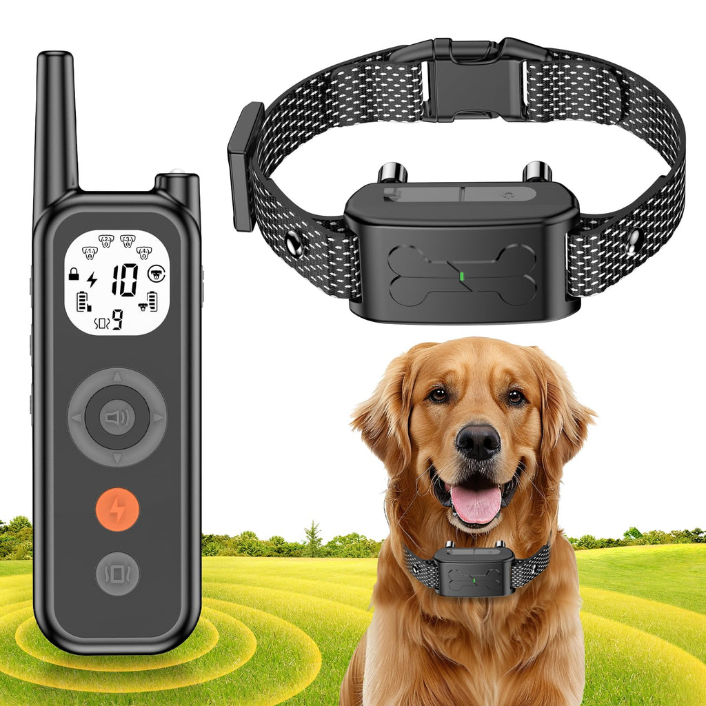 Wireless Dog Fence System with Remote Training Collar O781768