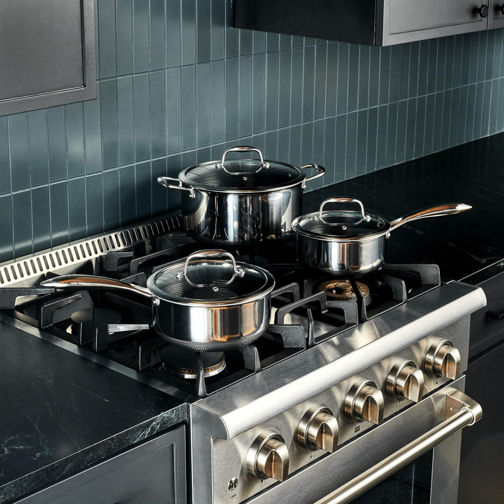 14-Piece Nonstick Cookware Set with Lids U665143