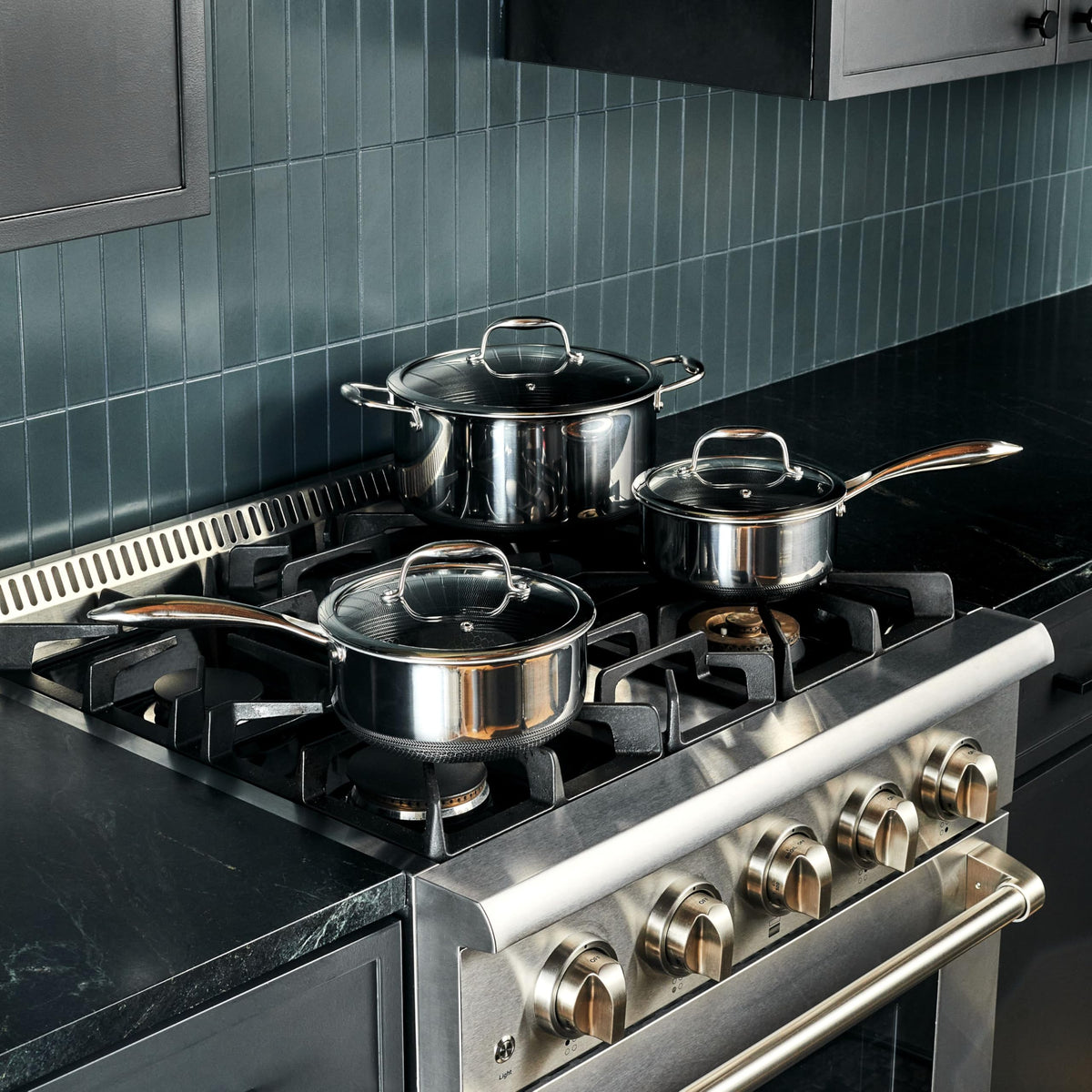 14-Piece Nonstick Cookware Set with Lids U665143