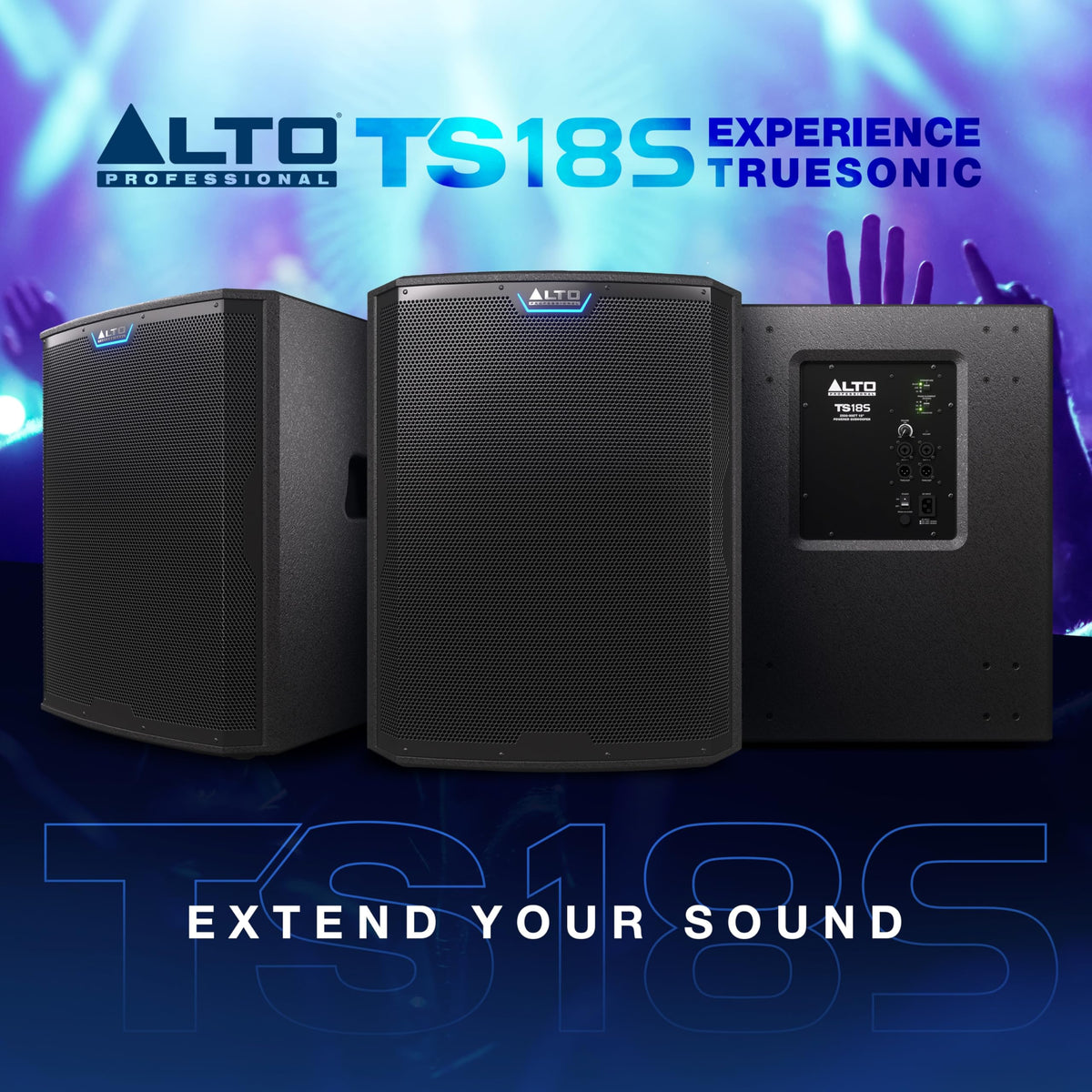 2500W 18" Powered PA Subwoofer Z916348