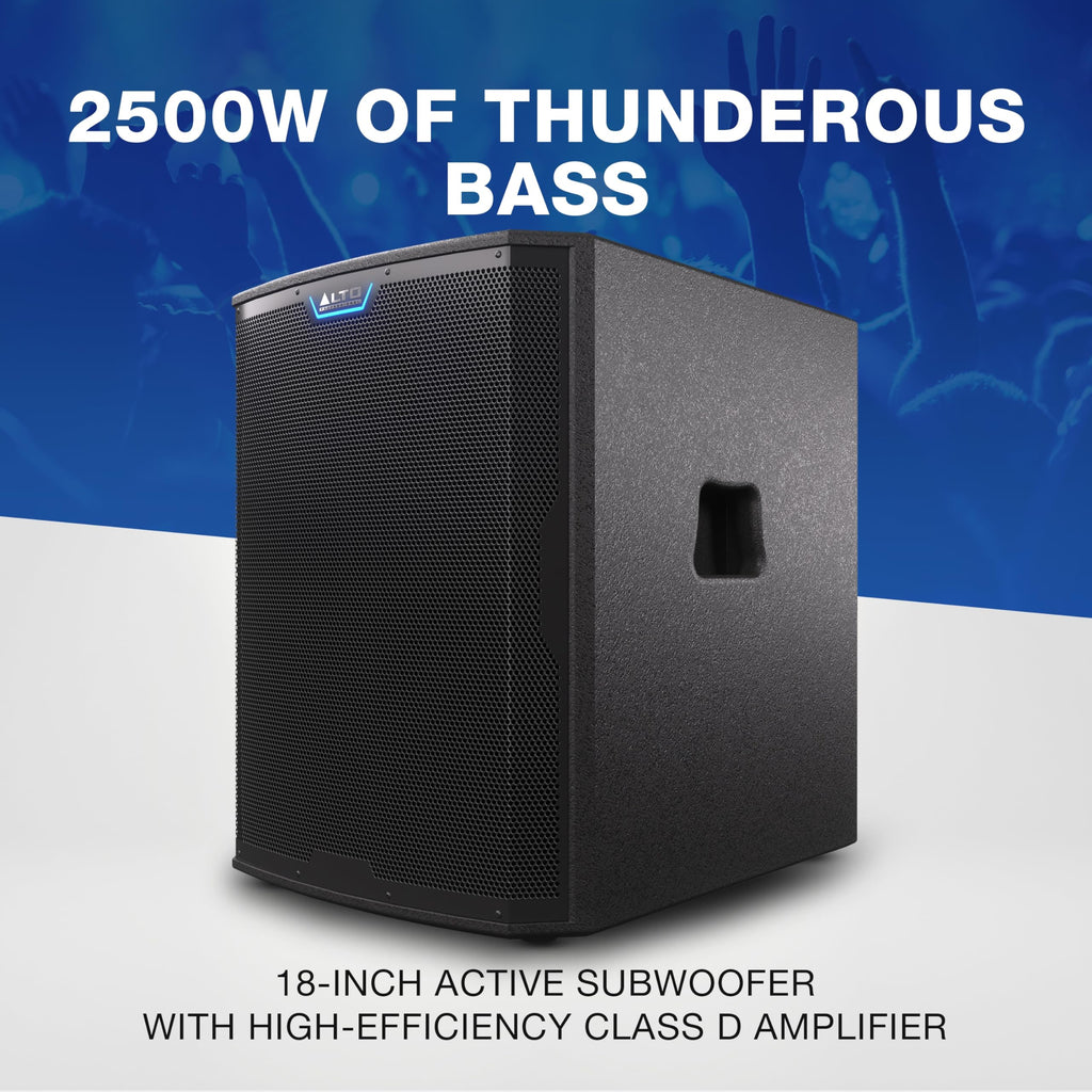 2500W 18" Powered PA Subwoofer Z916348