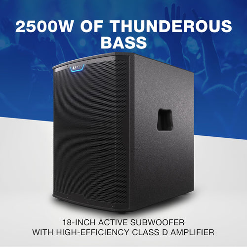 2500W 18" Powered PA Subwoofer Z916348
