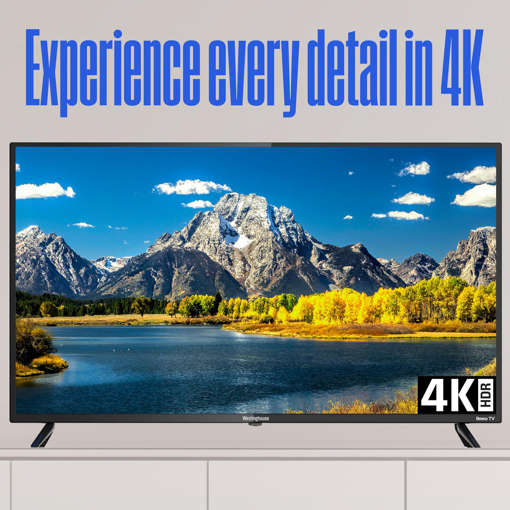 4K 50 Inch TV and 3.1.2 Sound Bar M109