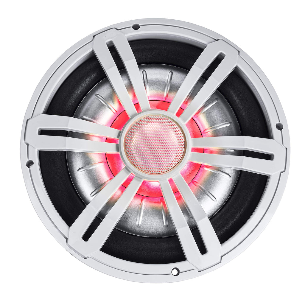 800W Peak 10" Shallow Marine Subwoofer with LED Lighting C158009
