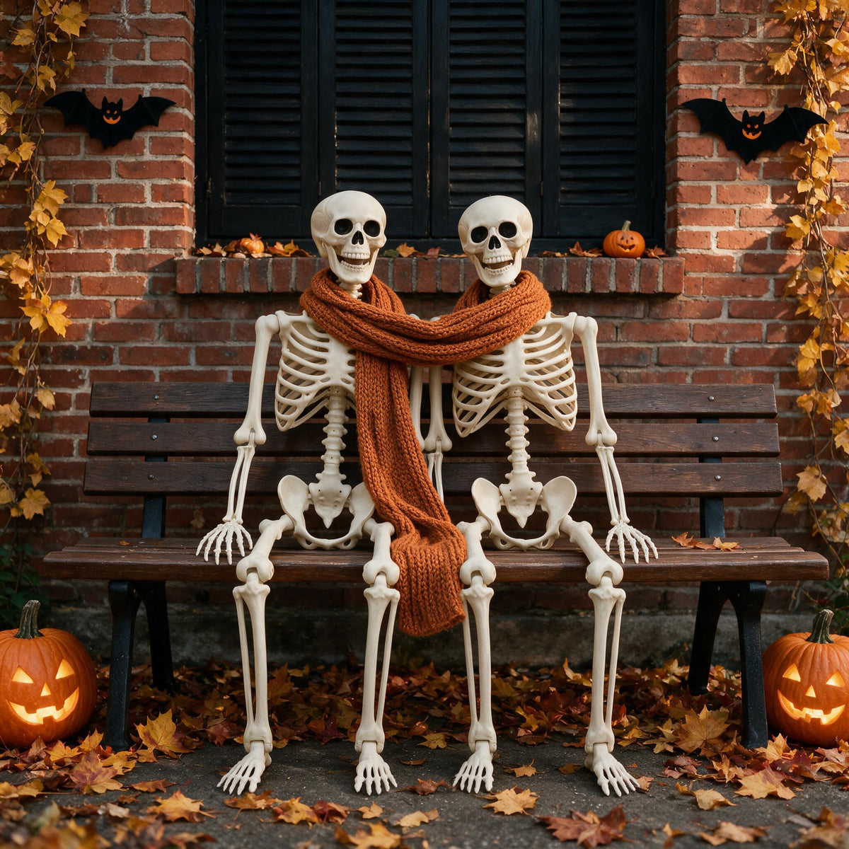 5.4FT Skeleton Halloween Decoration S89897