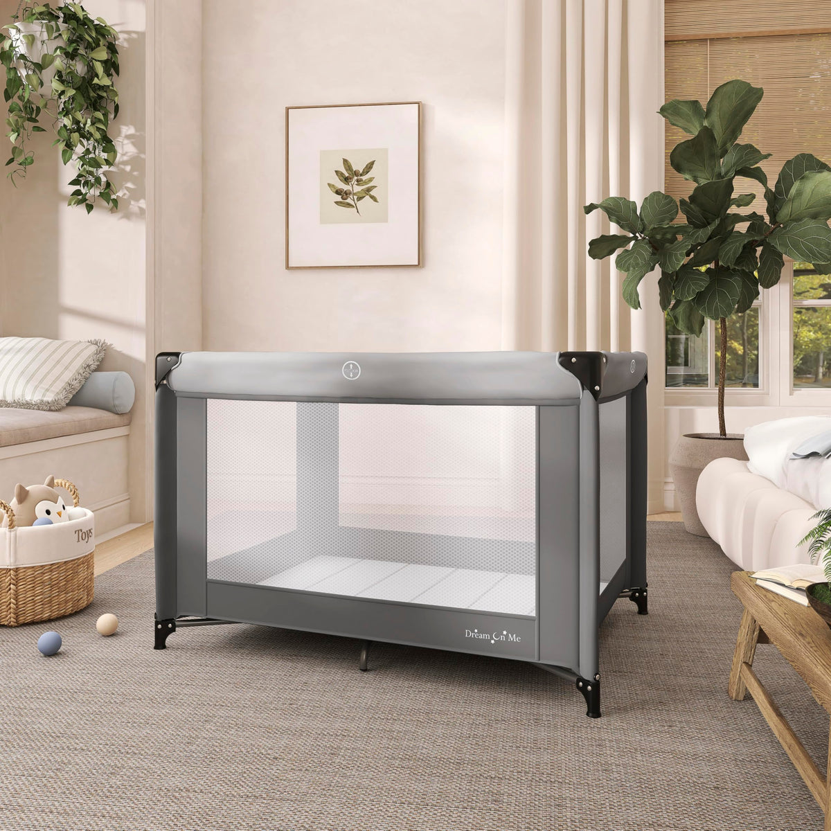 Portable Baby Playard with Bassinet P7492