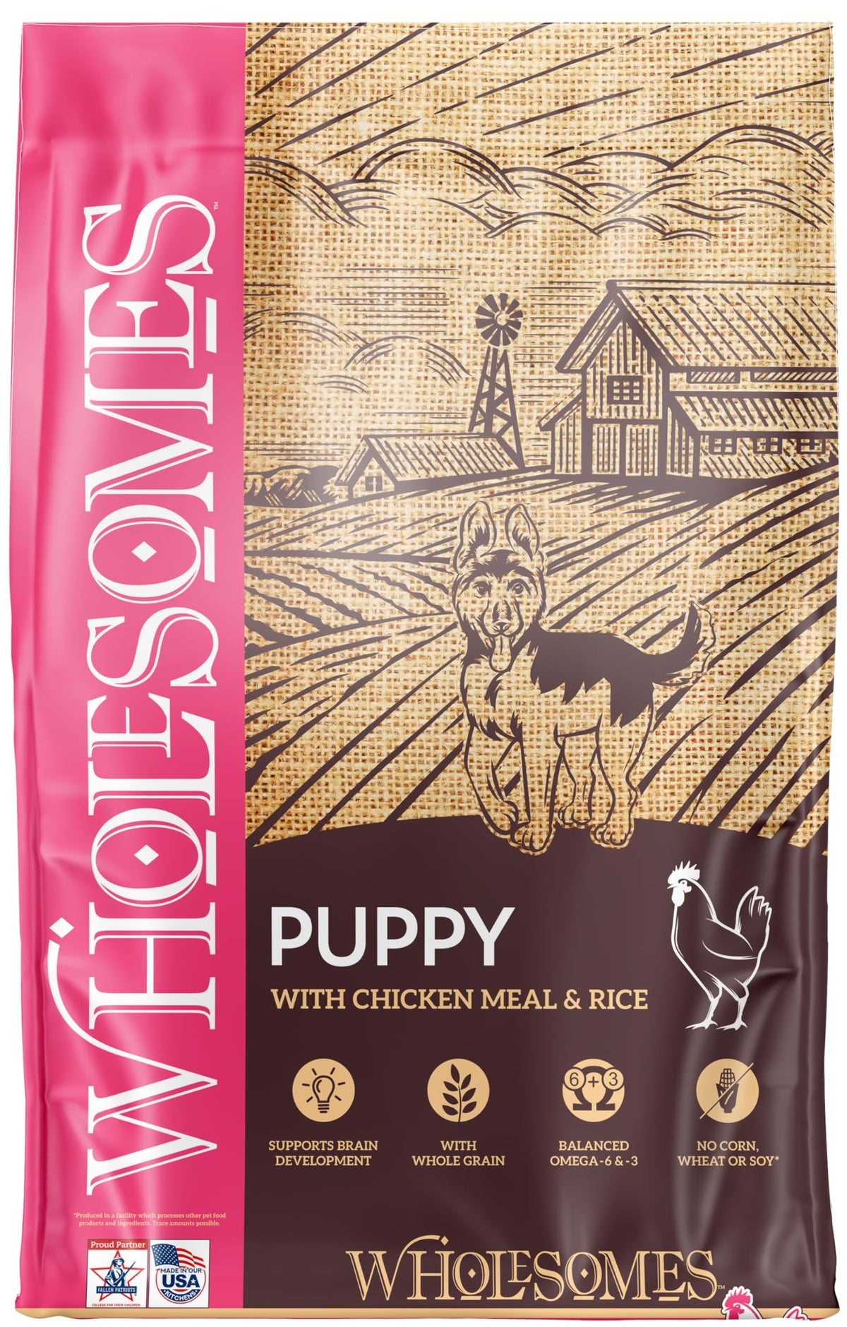 Chicken Meal & Rice Dry Puppy Food 16.5 lb C606430