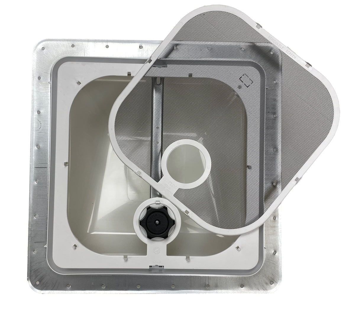 14" RV Roof Vent White Lid Non-Powered D98434